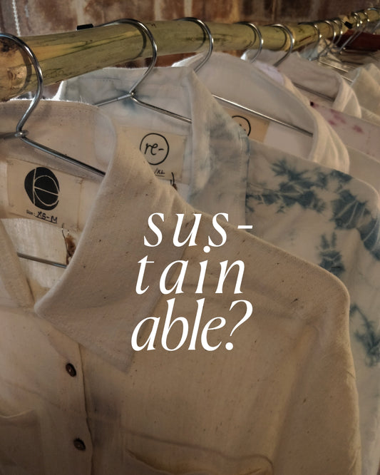 Are we sustainable?