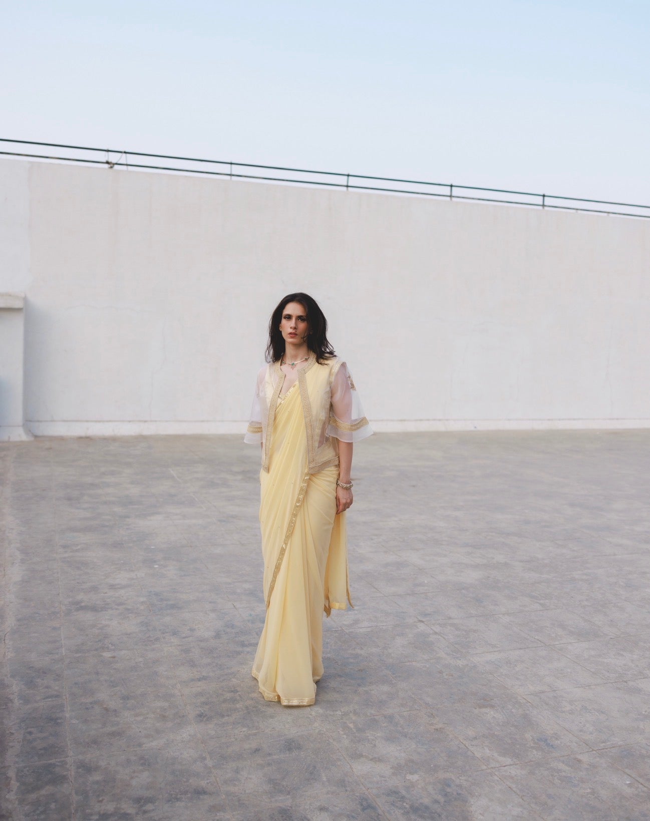 Saba Jacket in Ivory