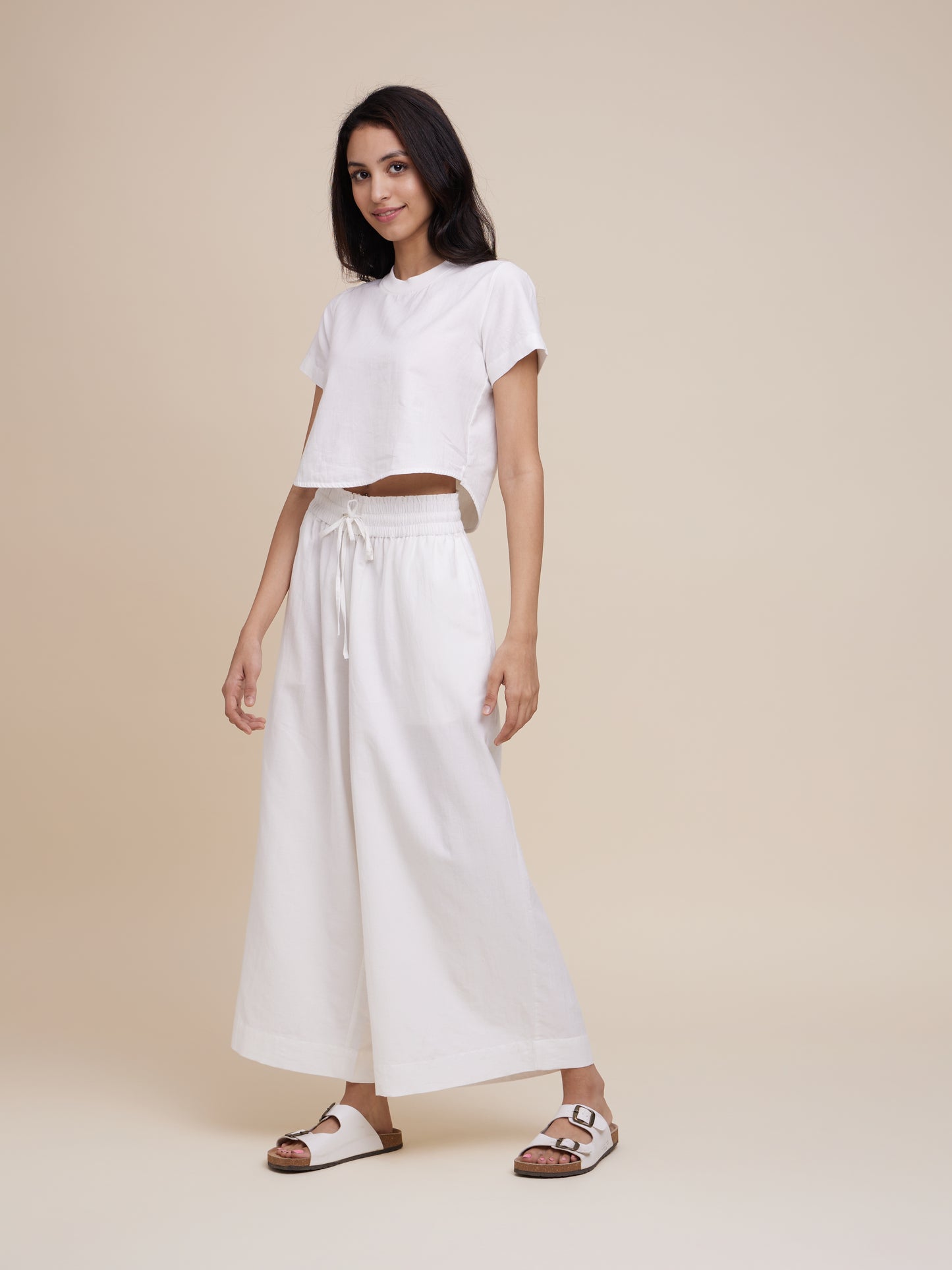 Cropped T-shirt (Undyed)
