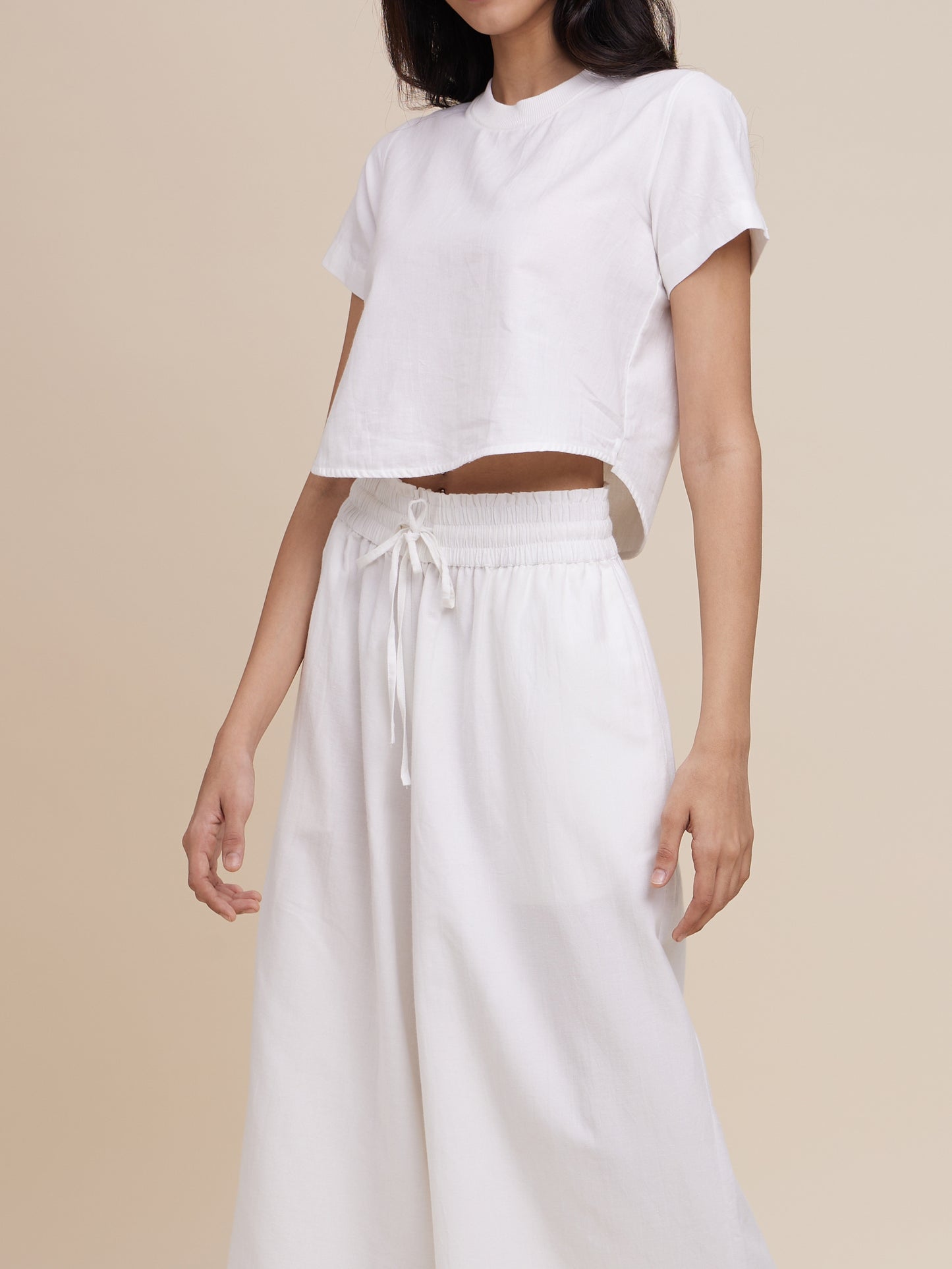 Cropped T-shirt (Undyed)