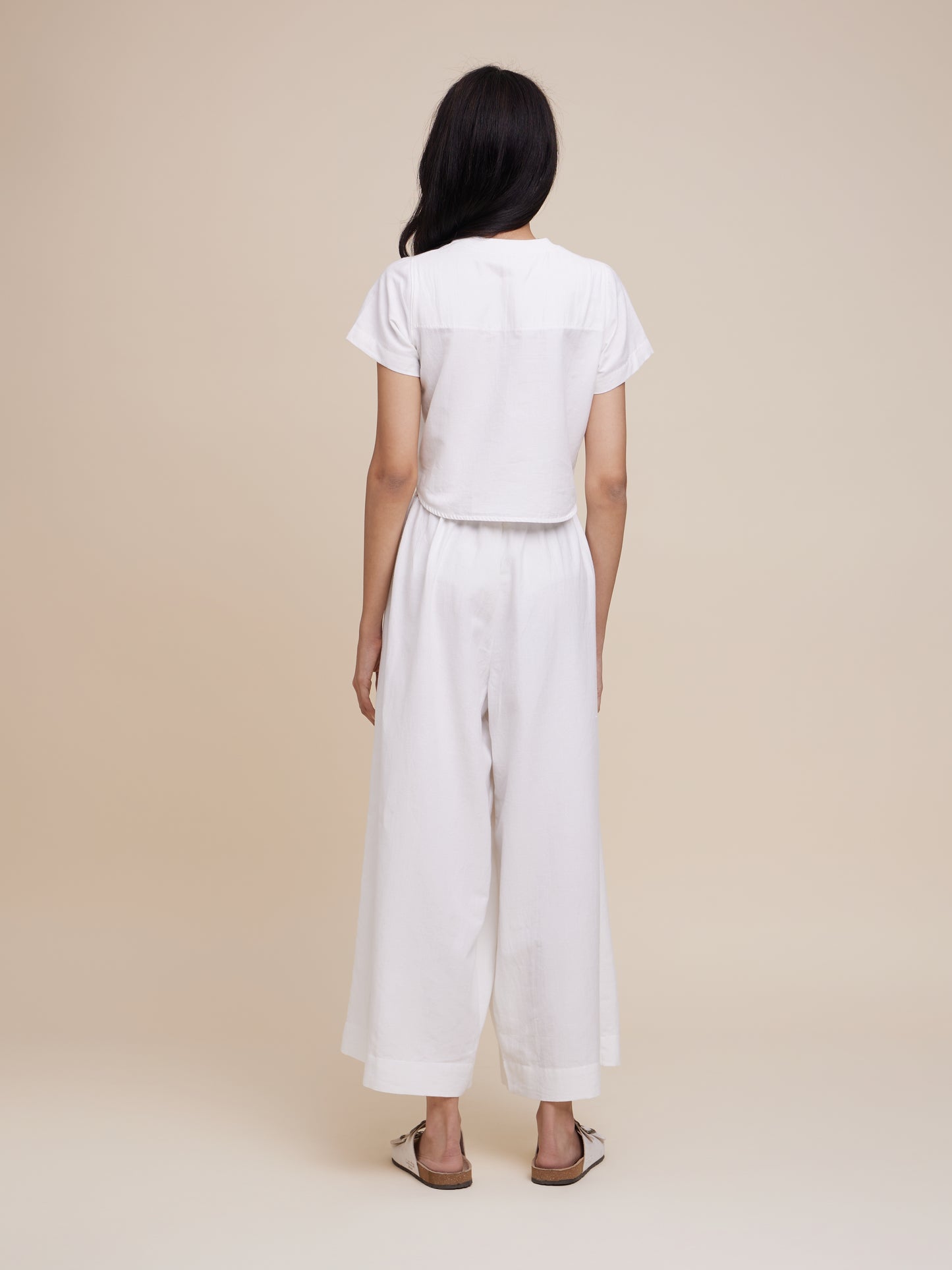 Cropped T-shirt (Undyed)