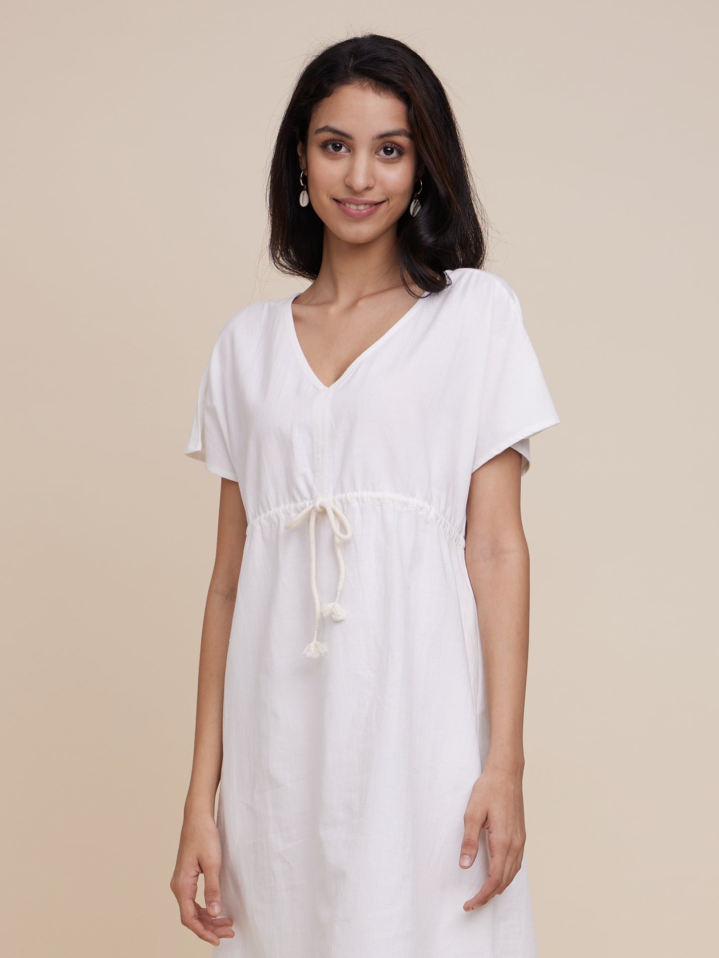 Drawstring Kaftan (Undyed)