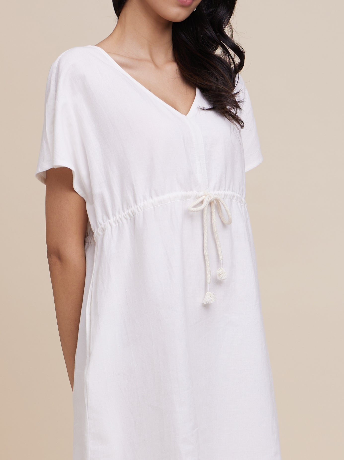 Drawstring Kaftan (Undyed)