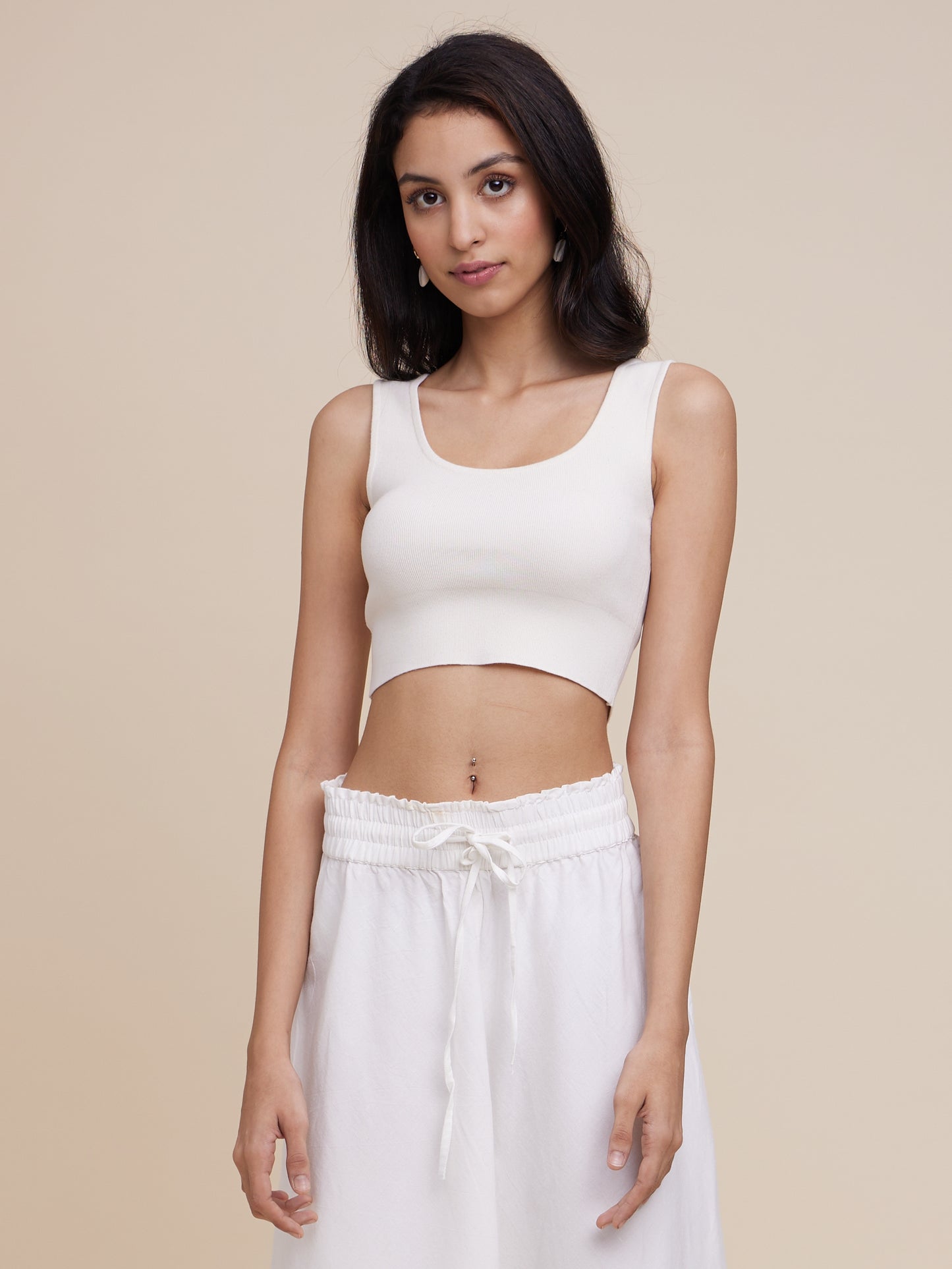 Drawstring Skirt (Undyed)