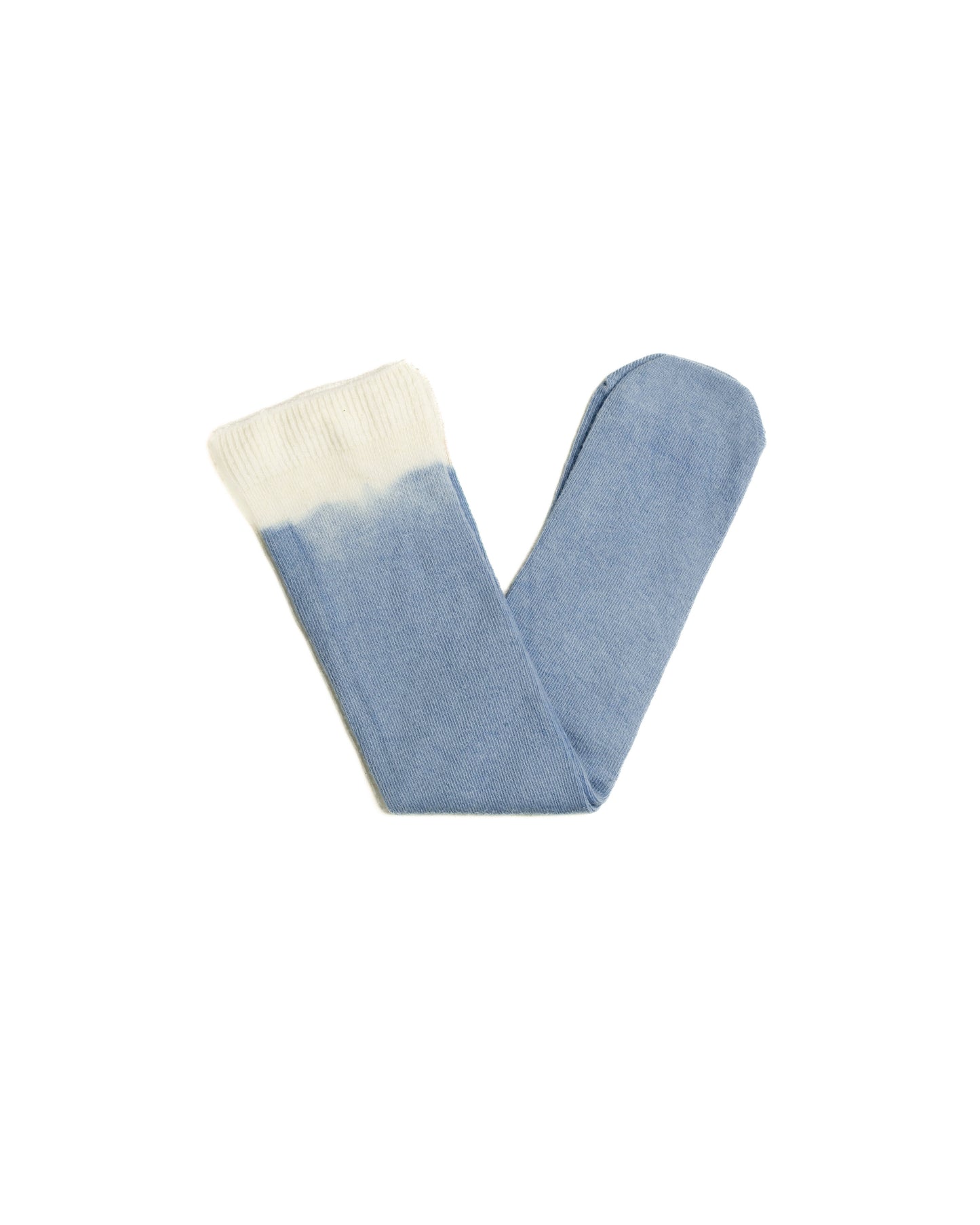 Indigo Dip Calf Length Socks