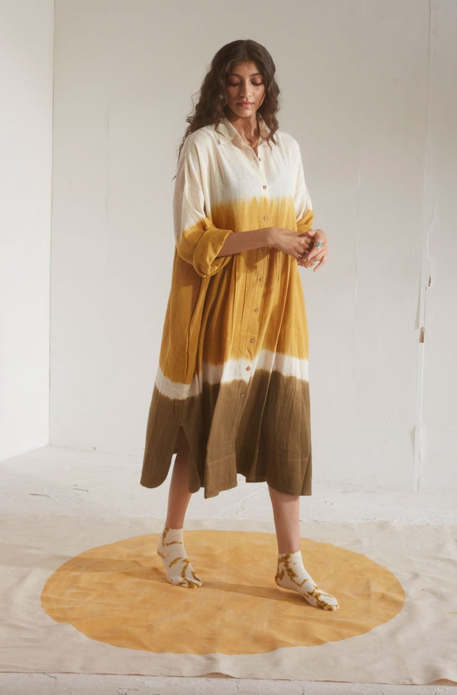 Field Gown in Golden Light