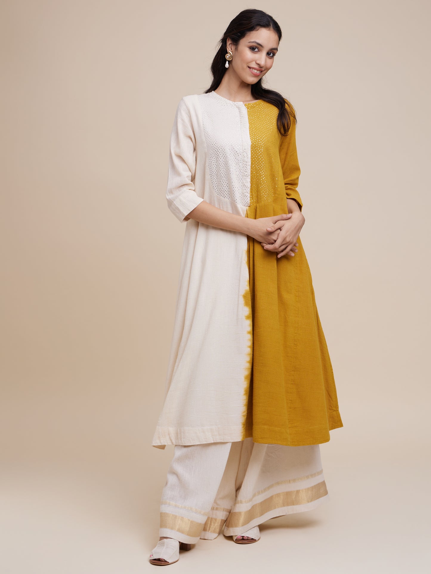 Yoke Dress Badla