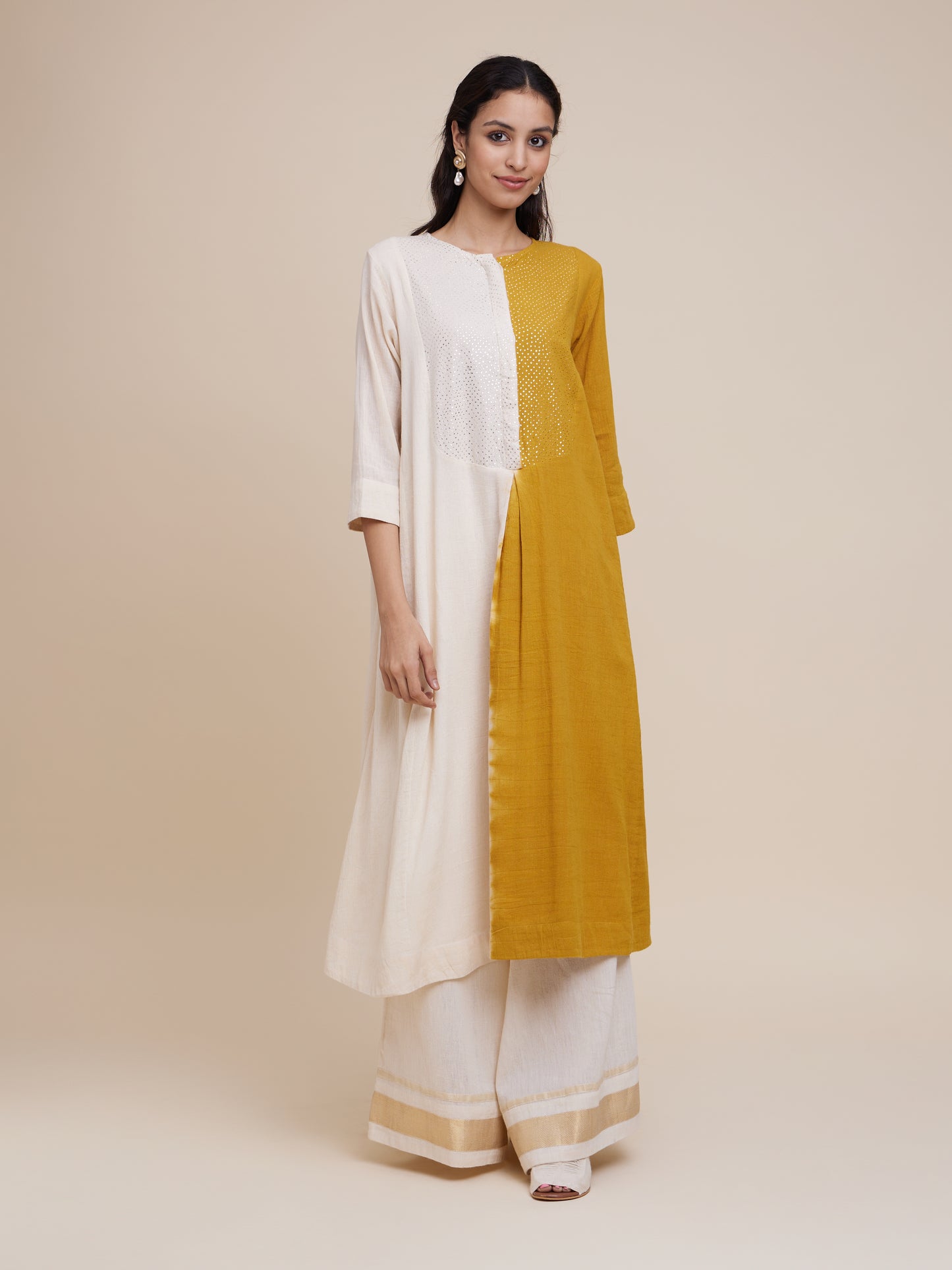 Yoke Dress Badla