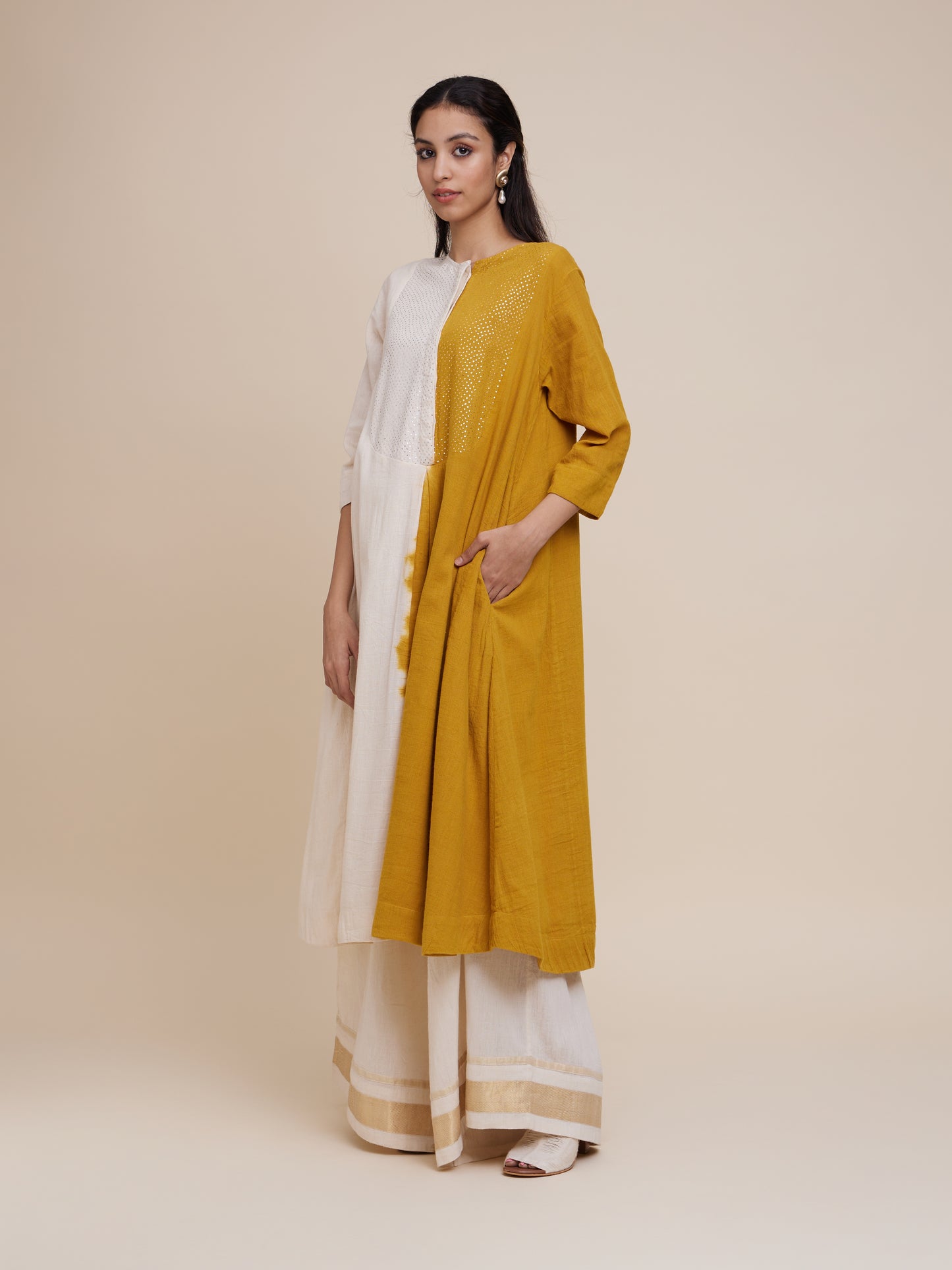 Yoke Dress Badla