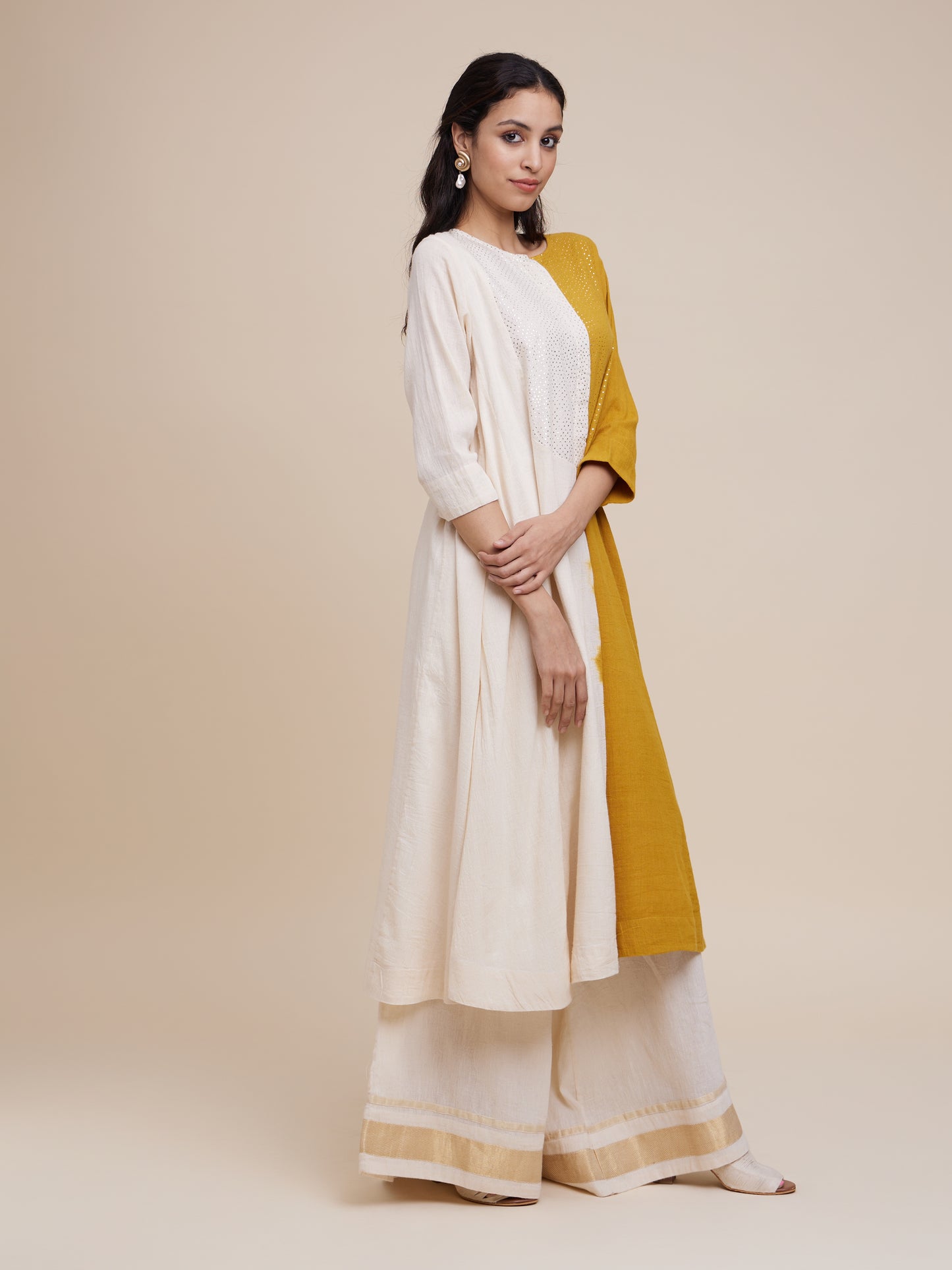 Yoke Dress Badla
