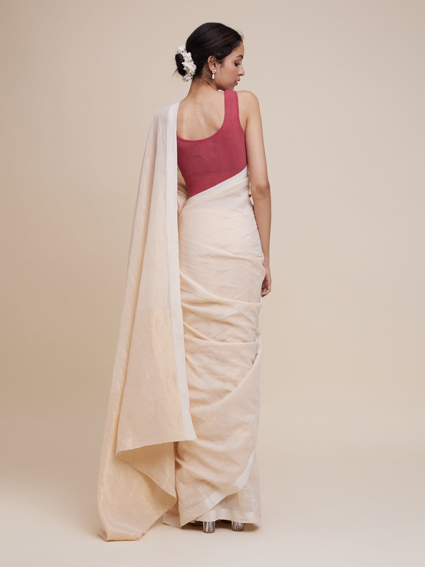 Zari Saree (Undyed)