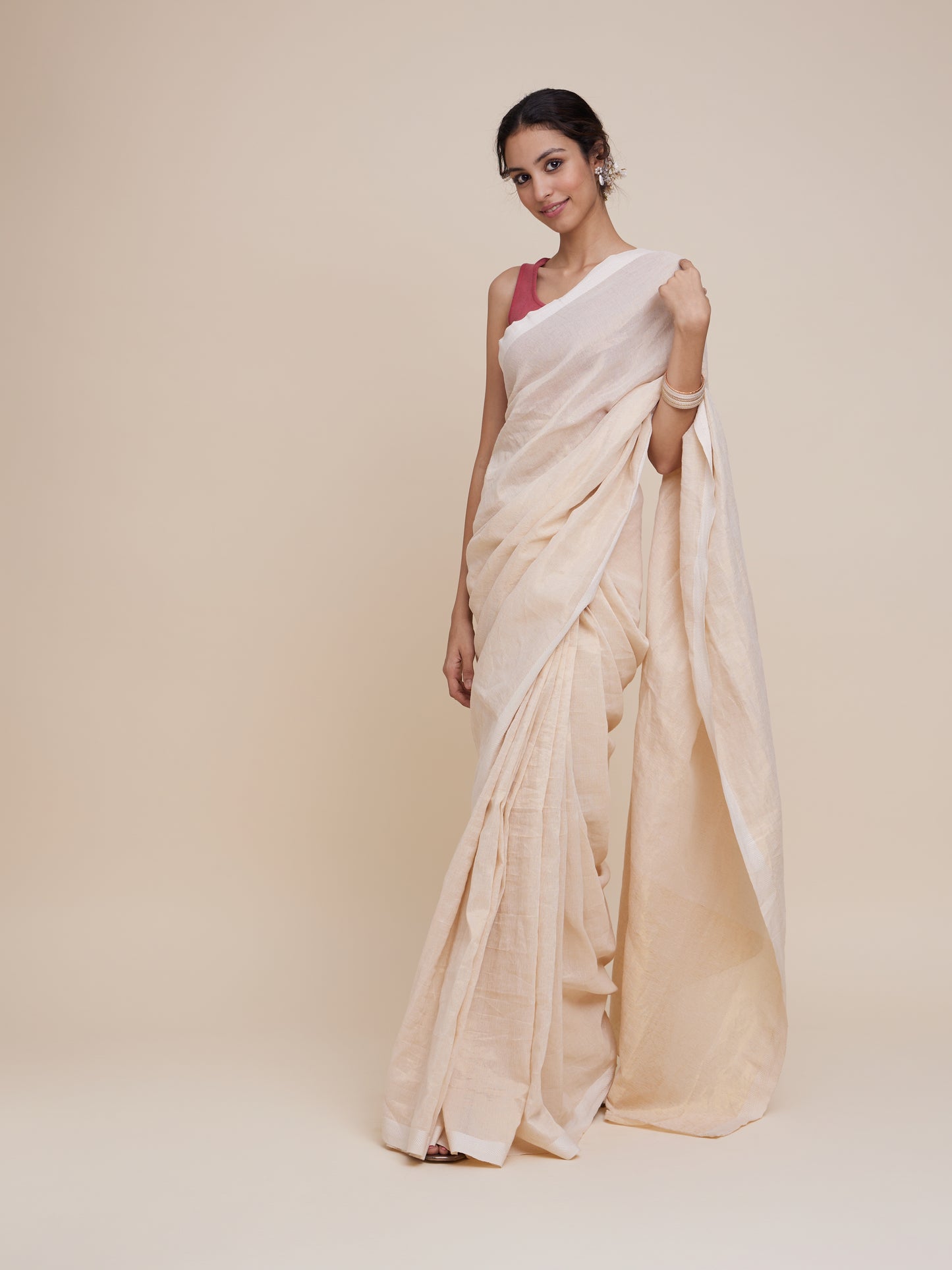 Zari Saree (Undyed)