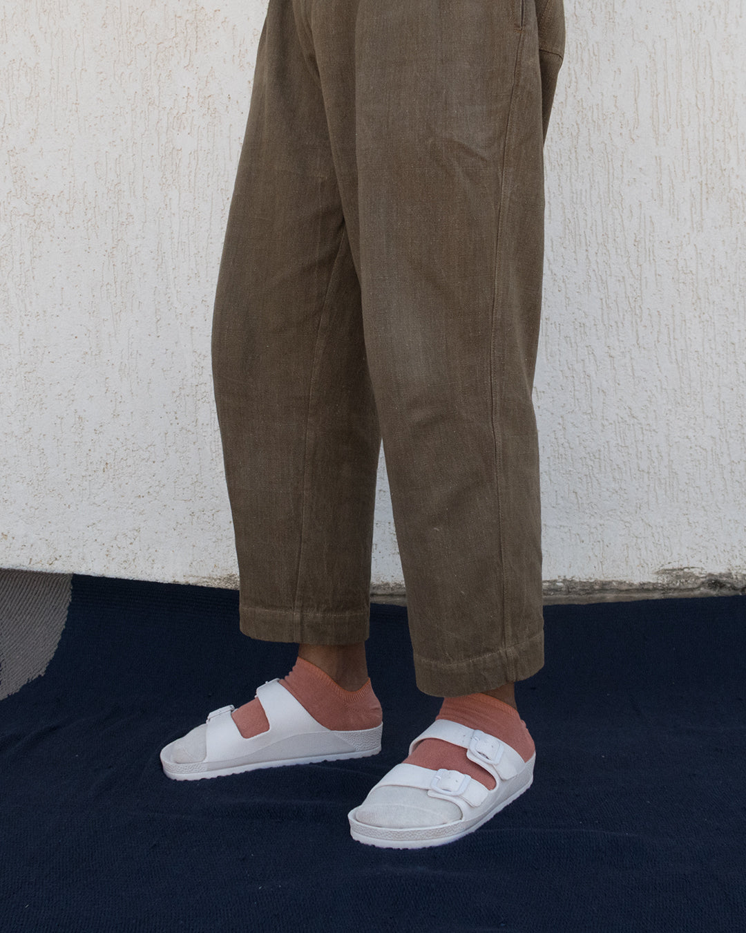 Terracotta Dip Ankle Length Socks