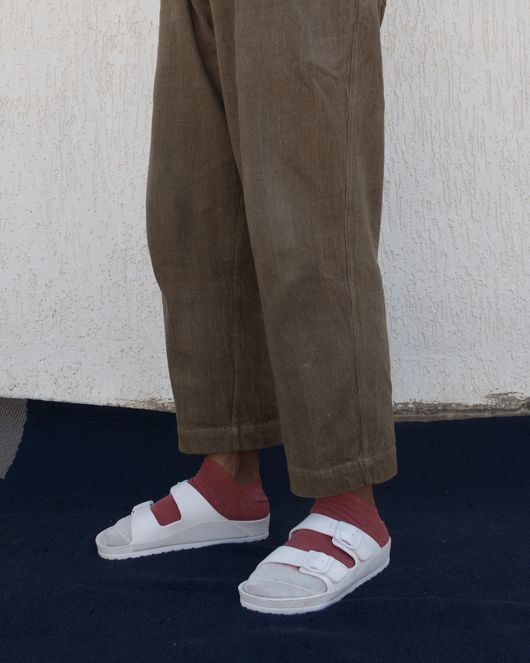 Wine Dip Ankle Length Socks