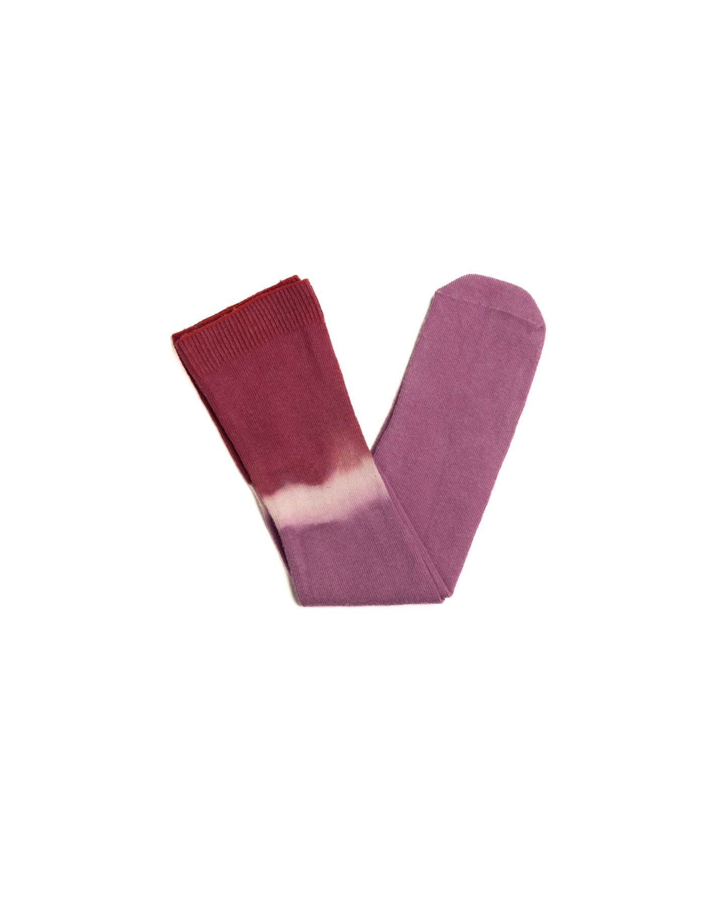 Lilac Wine Calf Length Socks
