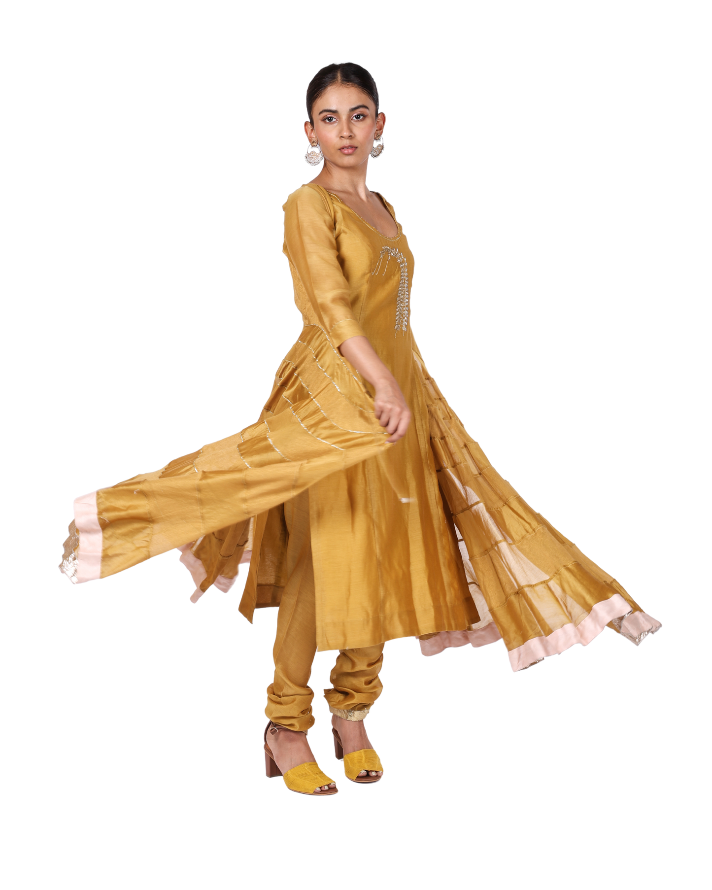 Chand Libaas Set in Marigold