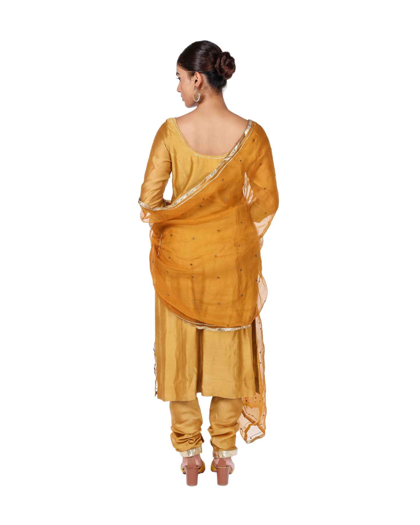 Chand Libaas Set in Marigold