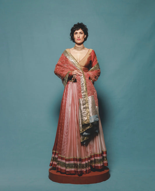 Usha Ghaghra Set