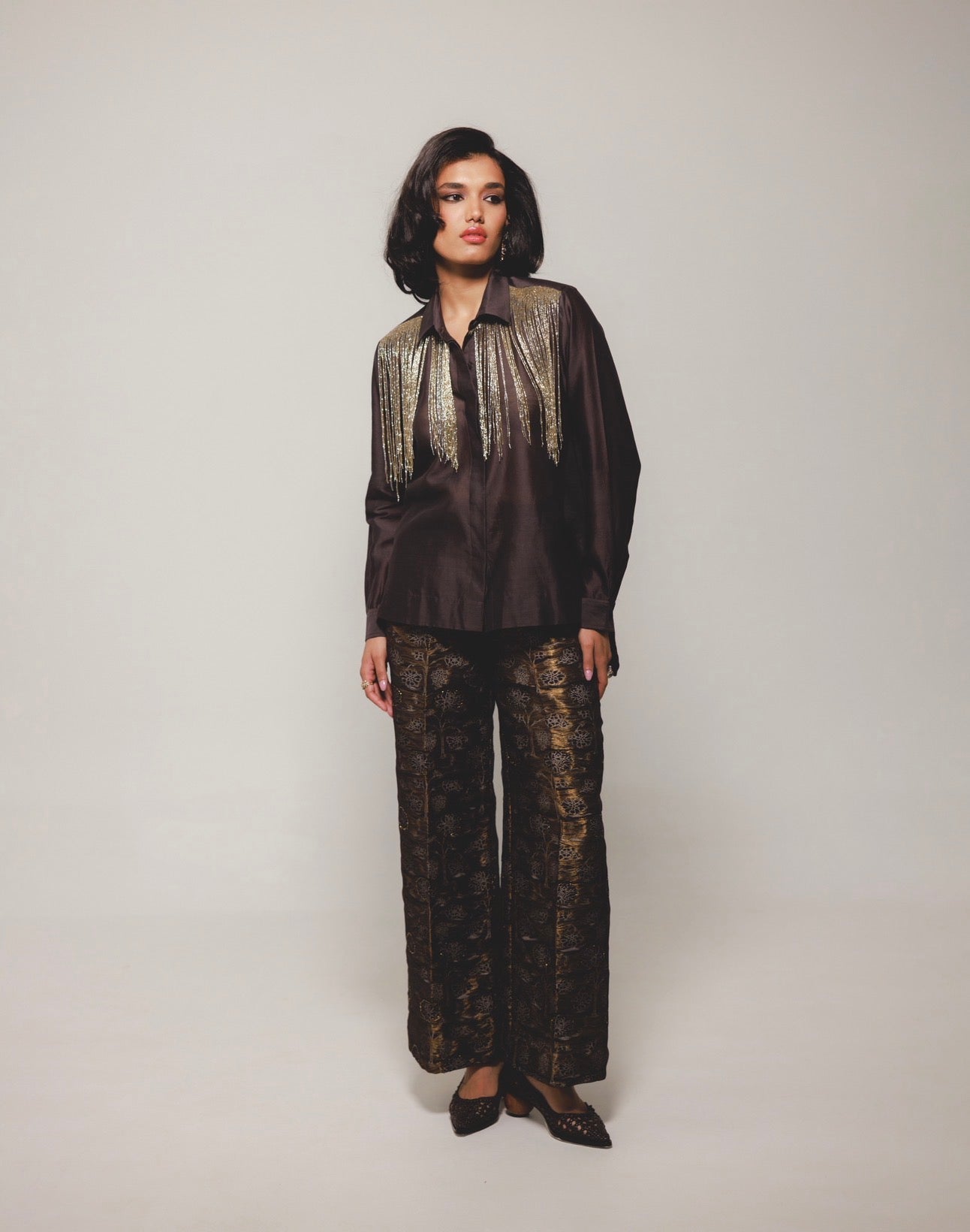 Zia Kameez in Kohl