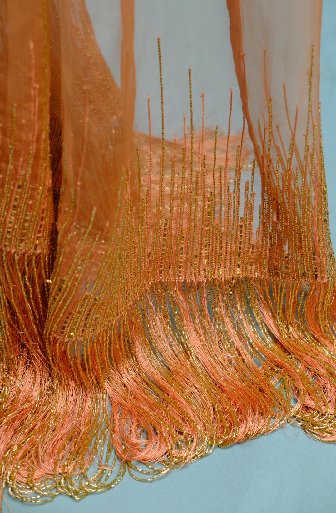 Chandni dress set in Terracotta