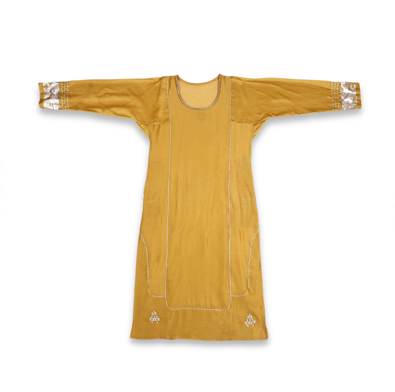 Kalidar kurta Set in Marigold