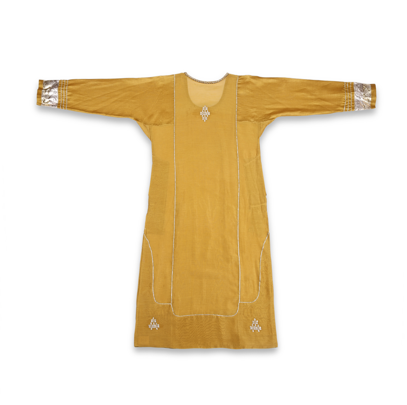 Kalidar kurta Set in Marigold