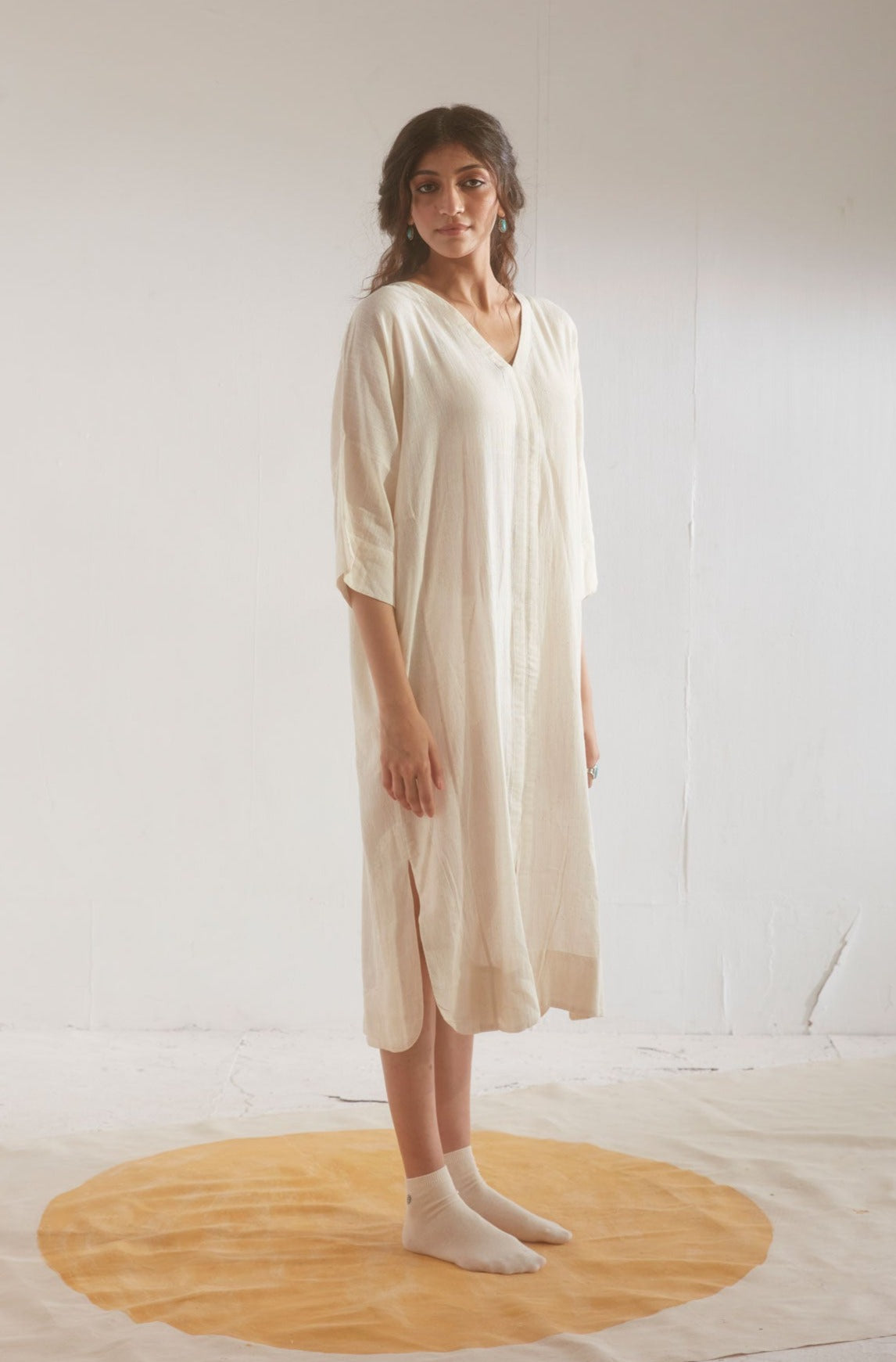 Modern Kaftan in Salt