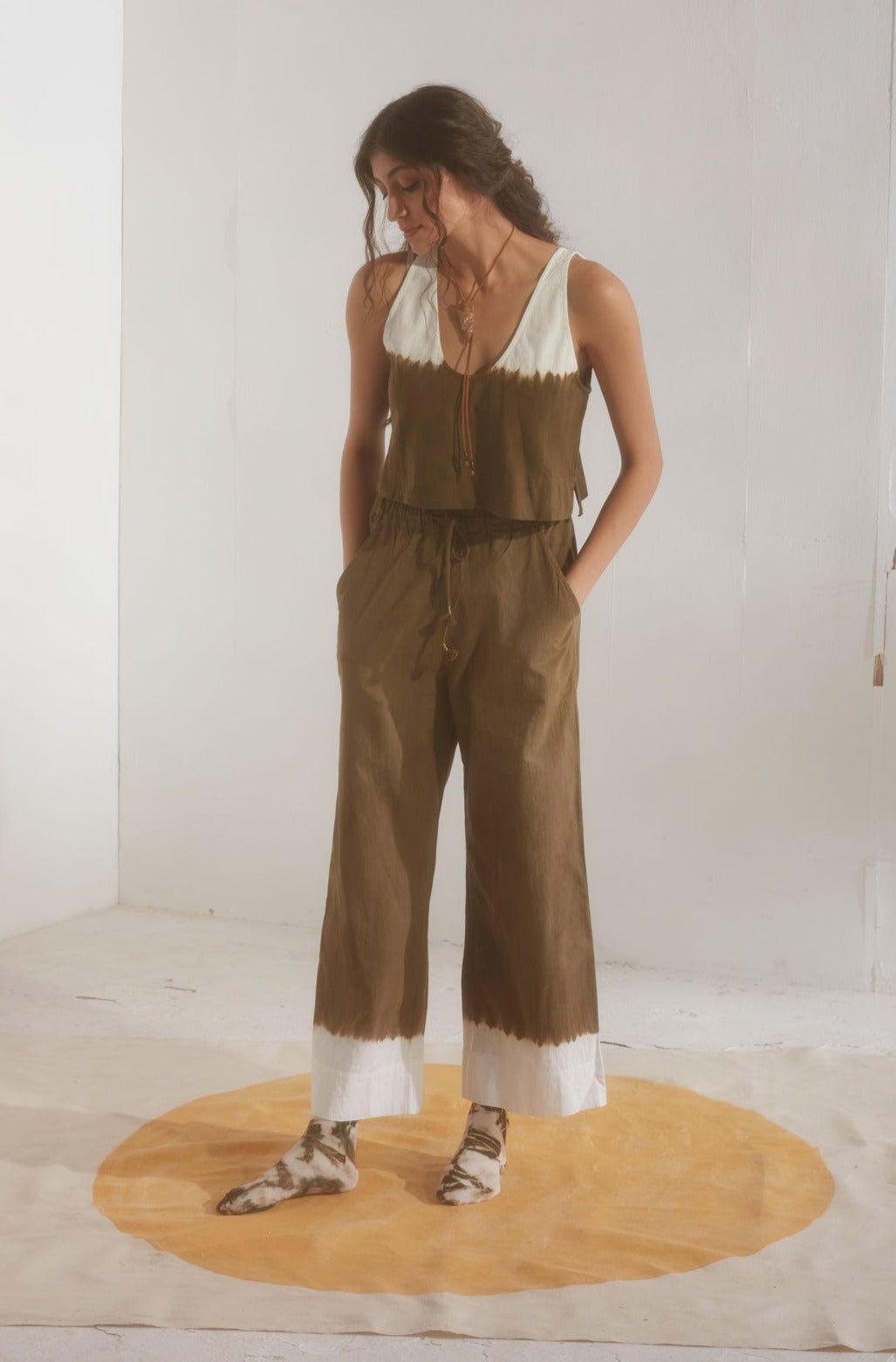 Core Vest Short in Cactus